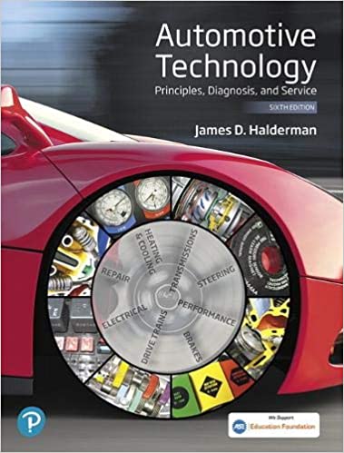 Automotive Technology: Principles, Diagnosis, and Service (6th Edition) [2020] - Original PDF